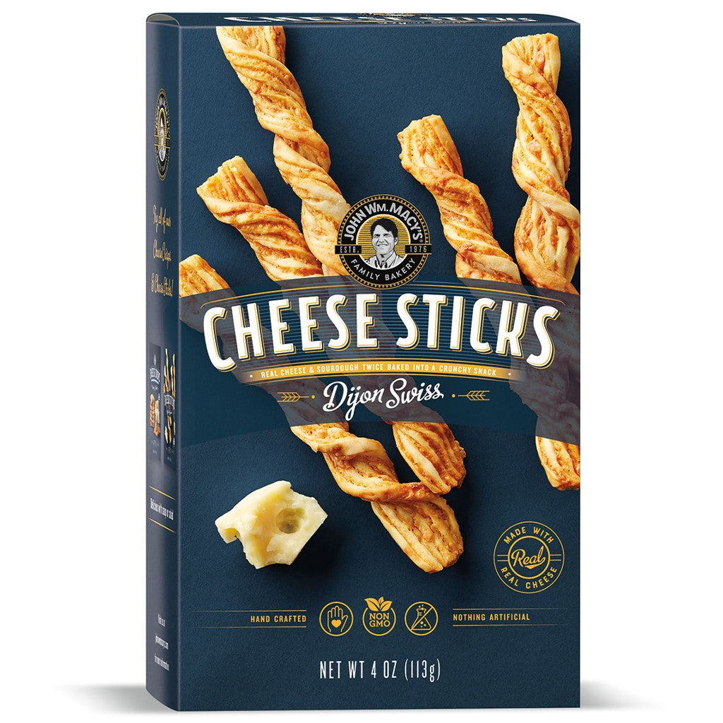 Cracker Cheese Sticks Dijon Swiss