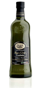 SAN GIULIANO Fruttato extra virgin olive oil bottle in dark green glass