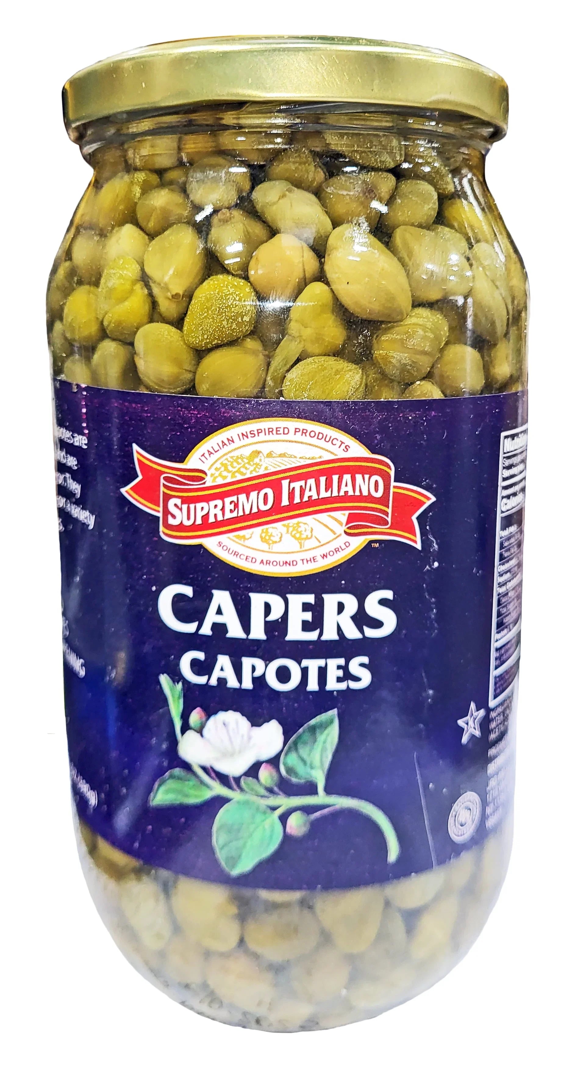 Supremo Italiano Capote Capers 32oz